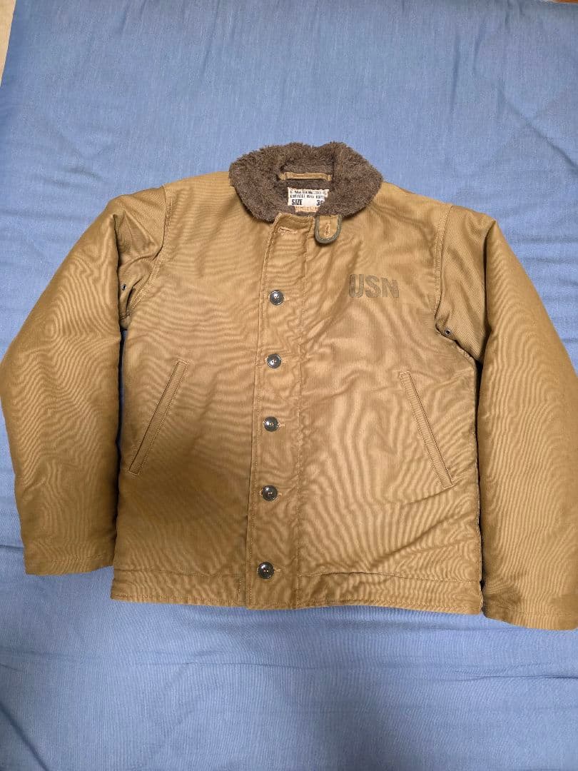 バズリクソンズ　N1デッキジャケット　アメカジ　古着