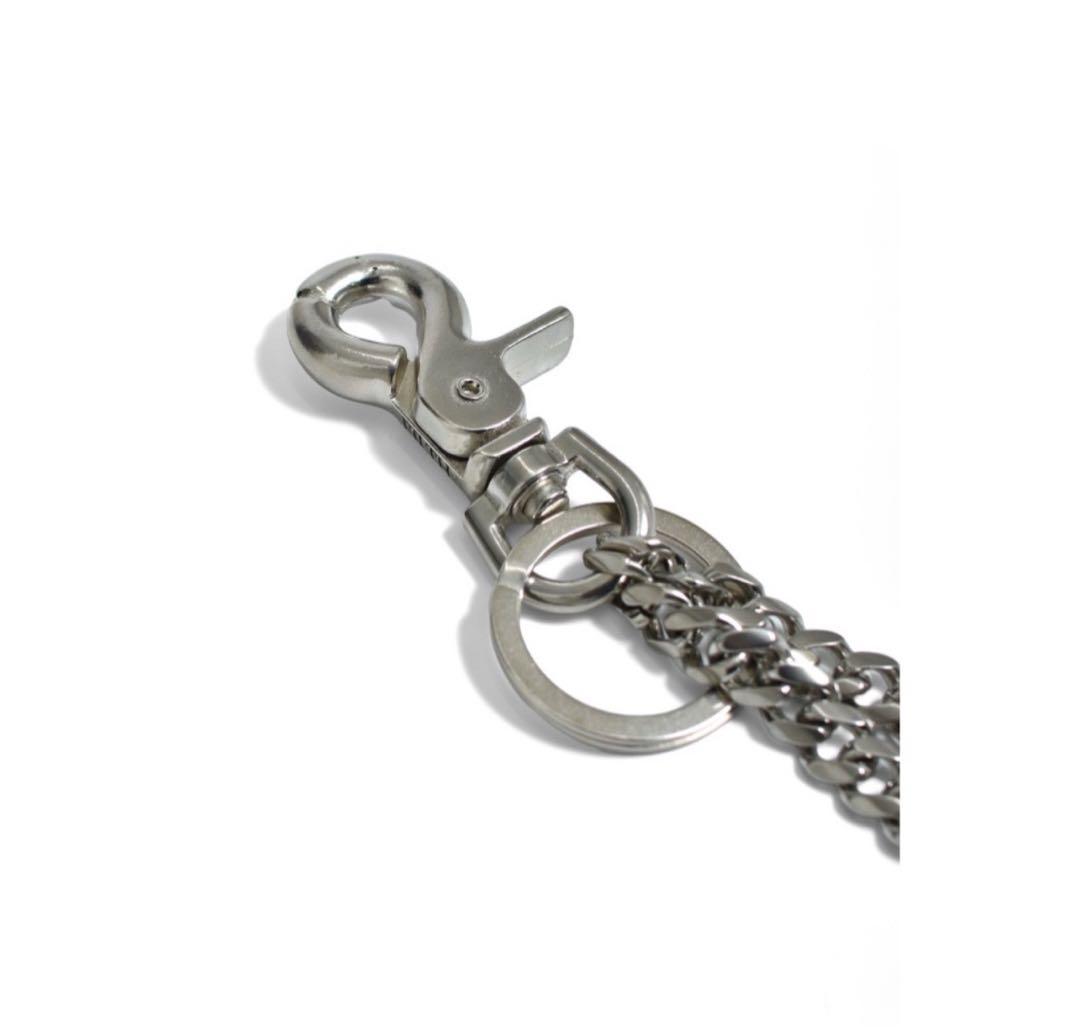 小物 FILTH TINY CUBAN DOUBLE CHAIN / SIL