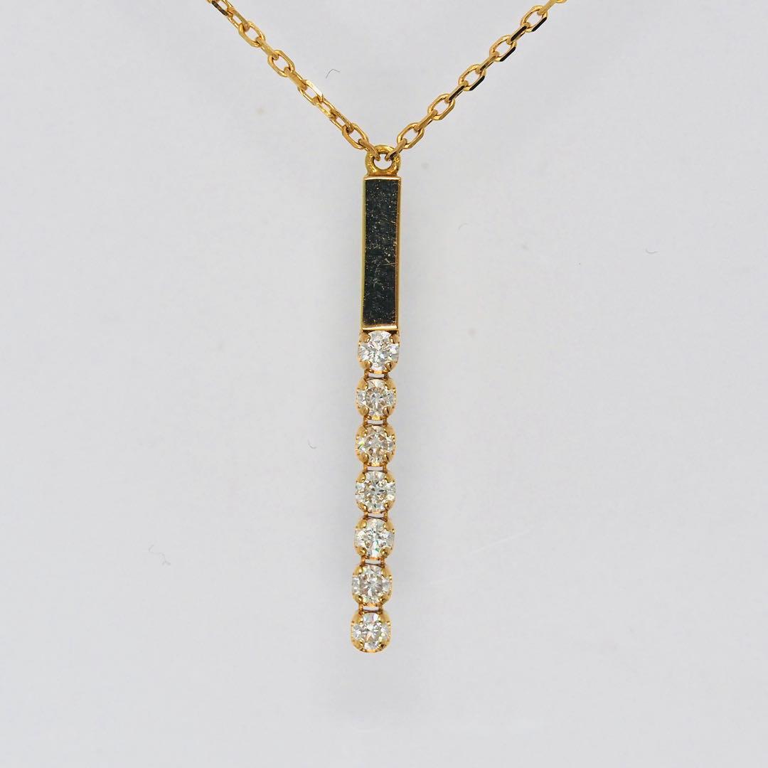 【AHKAH】シャンデリアライン ネックレス