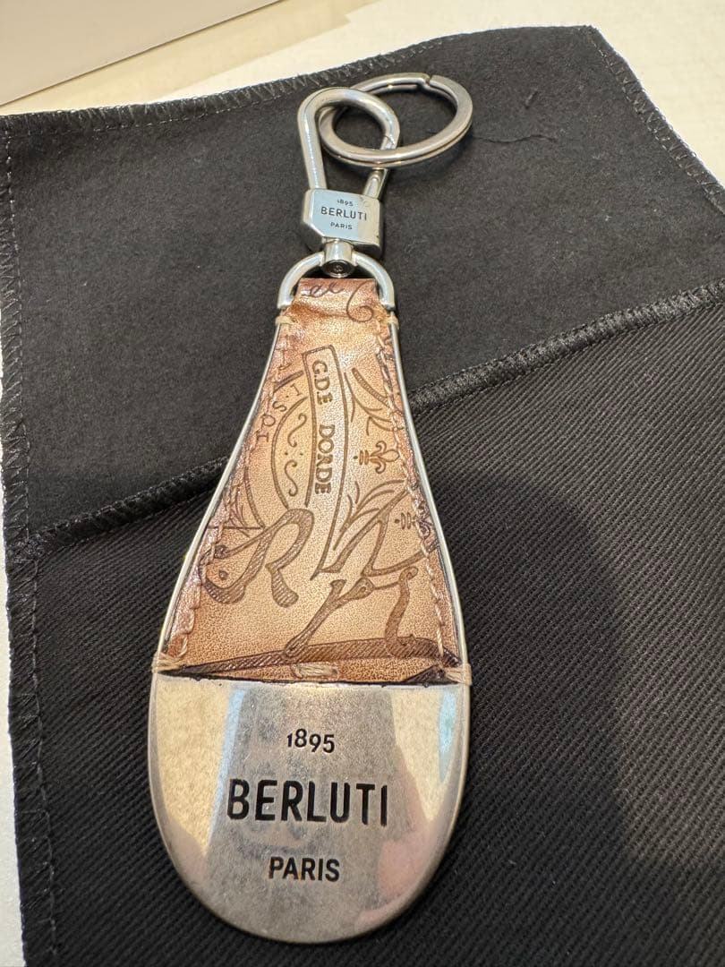 ベルルッティ スプーン型キーホルダー Made In Italy シューホーン