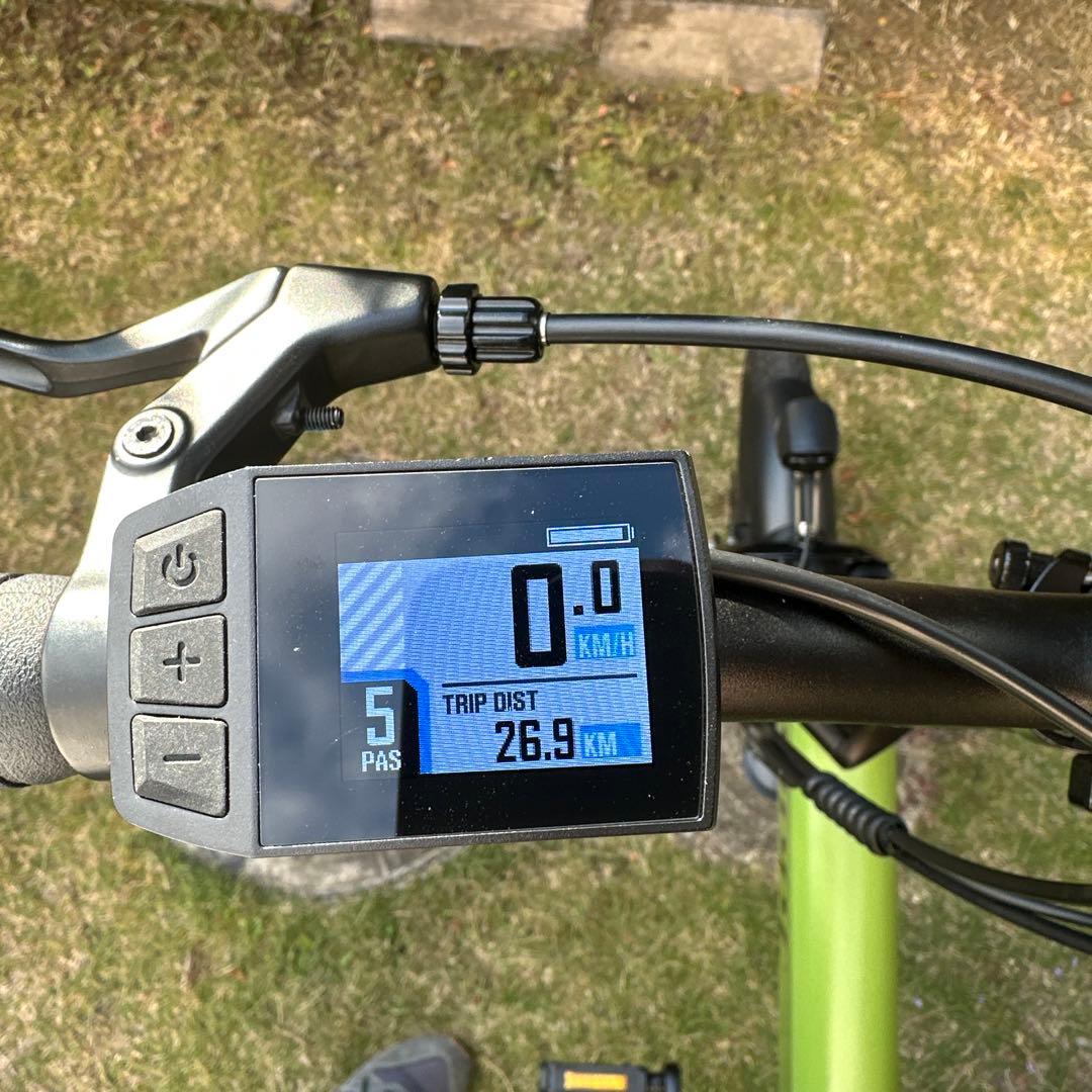 AIDDE A2電動アシスト自転車　16インチ　折りたたみ自転車　ライムグリーン