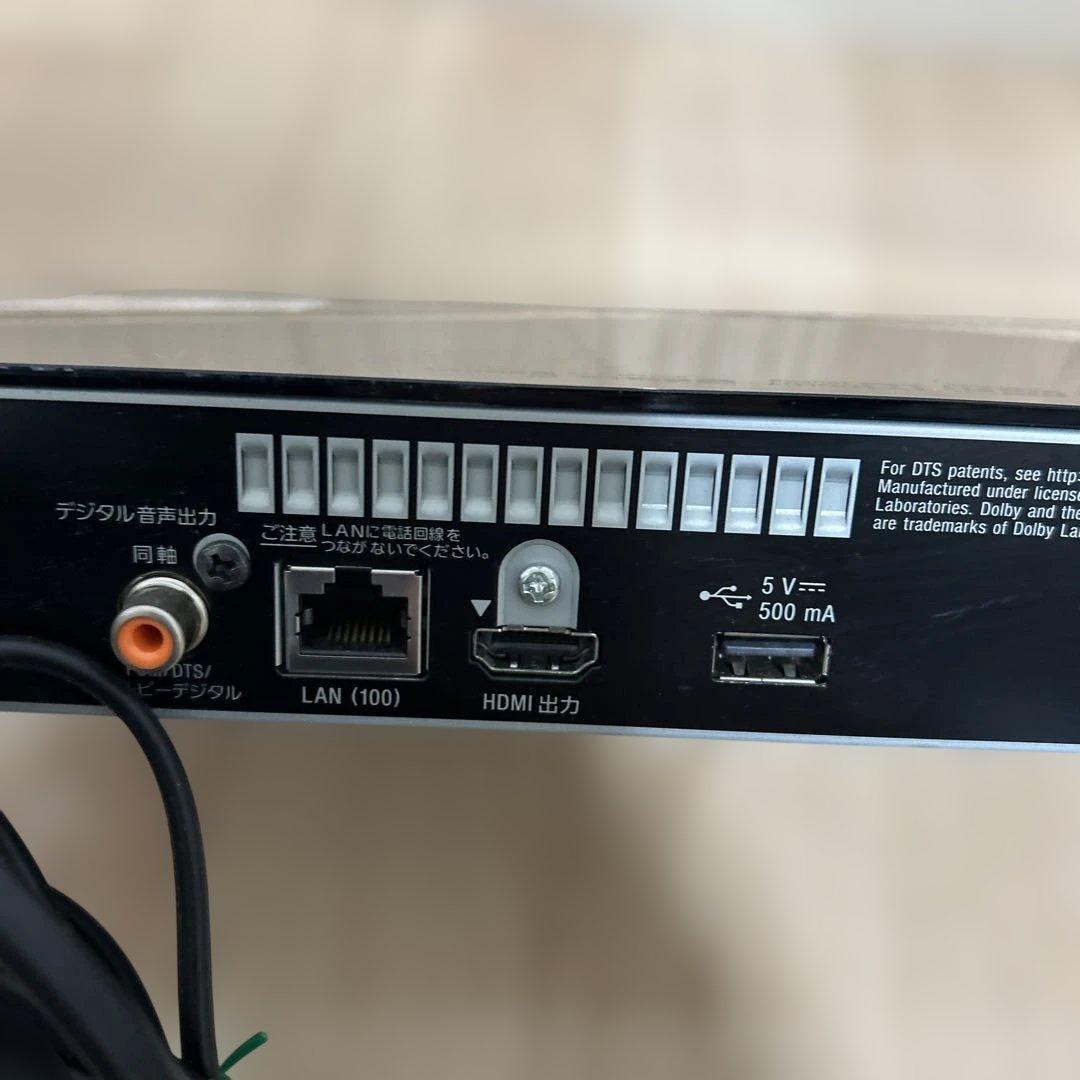 SONY ブルーレイプレーヤー BDP-S6200 ソニー 保証書 取扱説明書