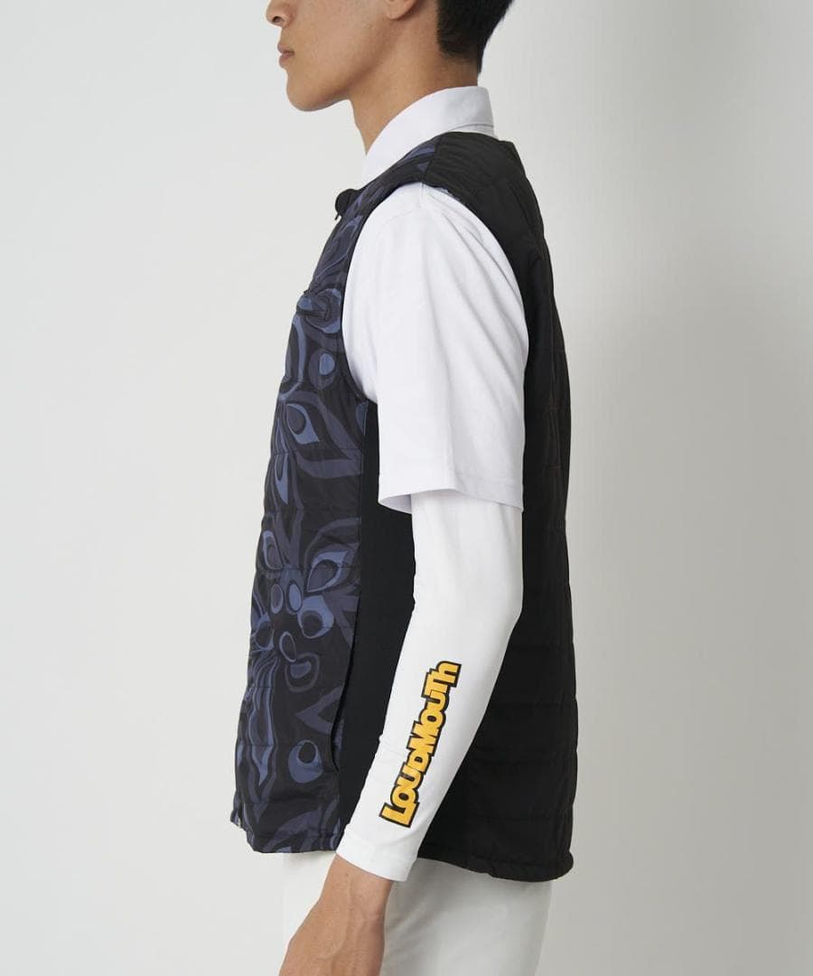 ★ラウドマウス★HOTOPIA中綿電熱ベスト★L★Shagadelic Gray