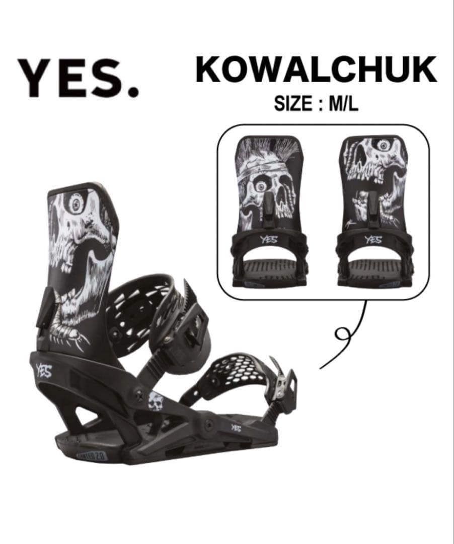 YESビンディング　SELECTKOWALCHUK Mサイズ