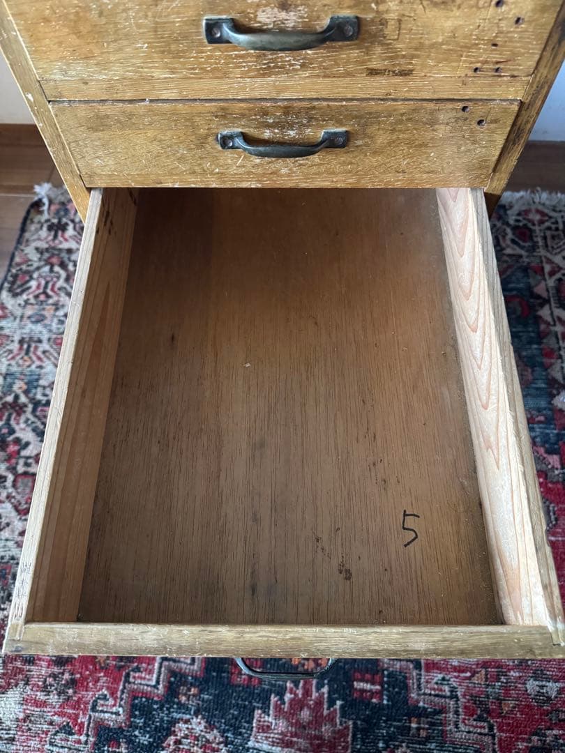 【ゴーシュ様用】木製チェスト 引き出し6段 アンティーク