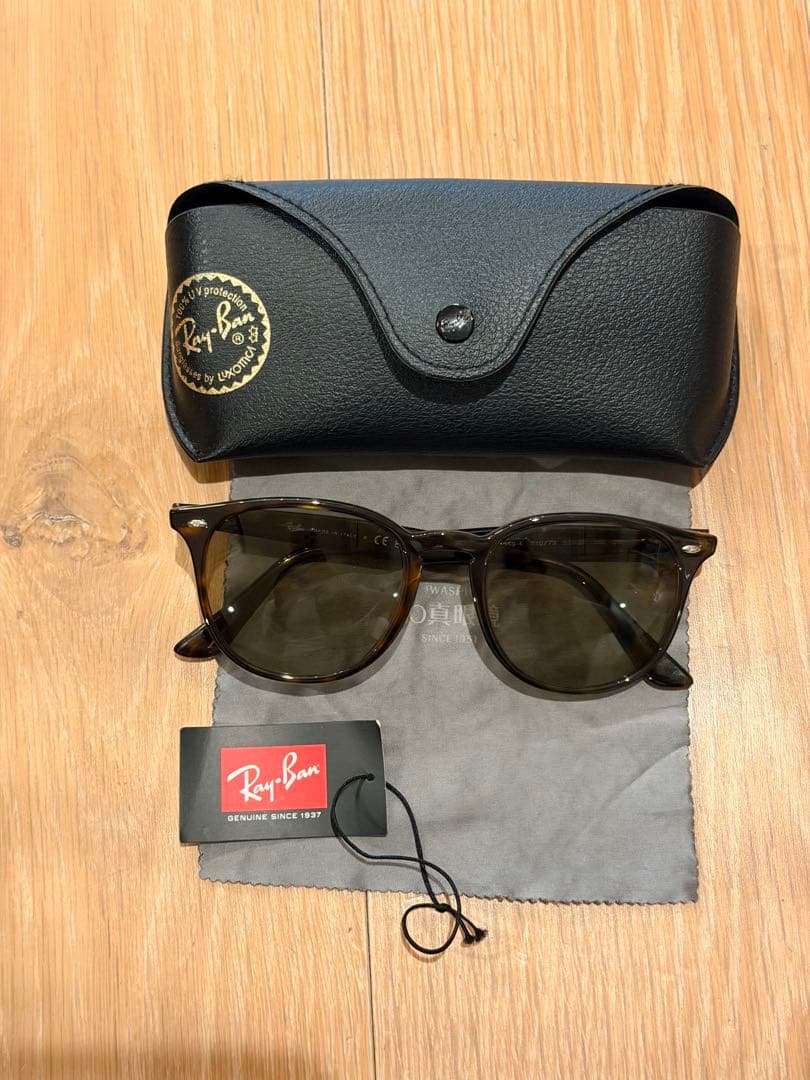 Ray-Ban ブラウン サングラス TALEX CR偏光レンズ