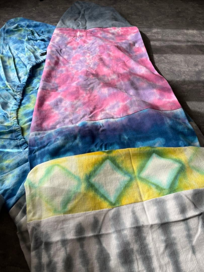 ロングボードカバー タイダイ染め