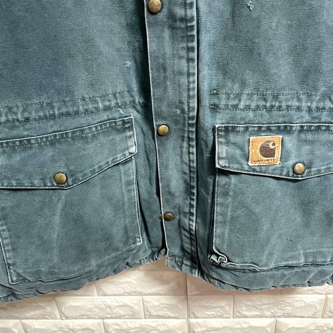 80〜90s カーハート　カバーオール　ダックジャケット　2XLサイズ相当