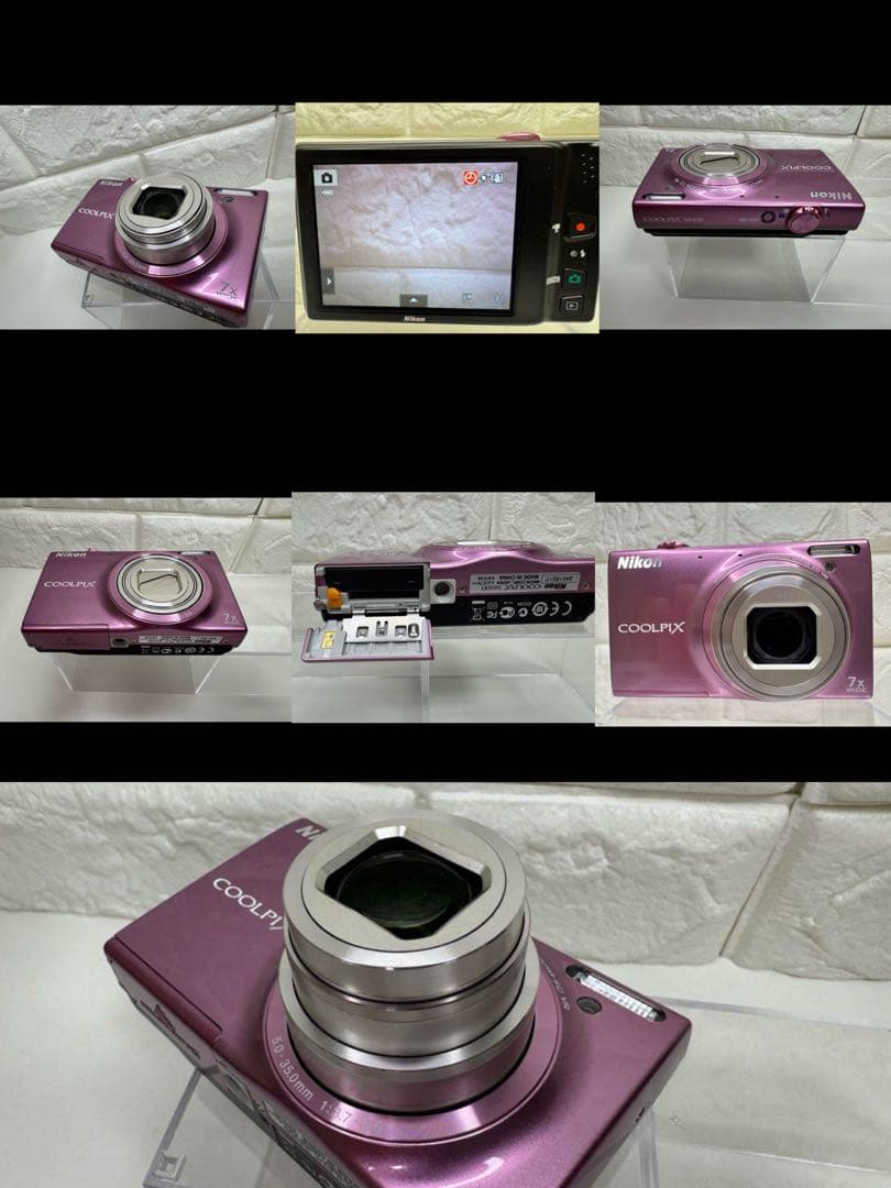 最終値下げNikon COOLPIX S6100 グロスピンク　動作確認済