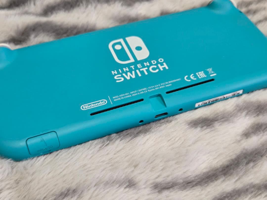 【美品】Nintendo Switch Lite ターコイズ 本体 ライト