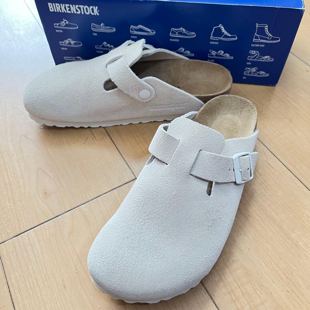 ⭐︎美品⭐︎ BIRKENSTOCK Boston ビルケン ボストン 白 37