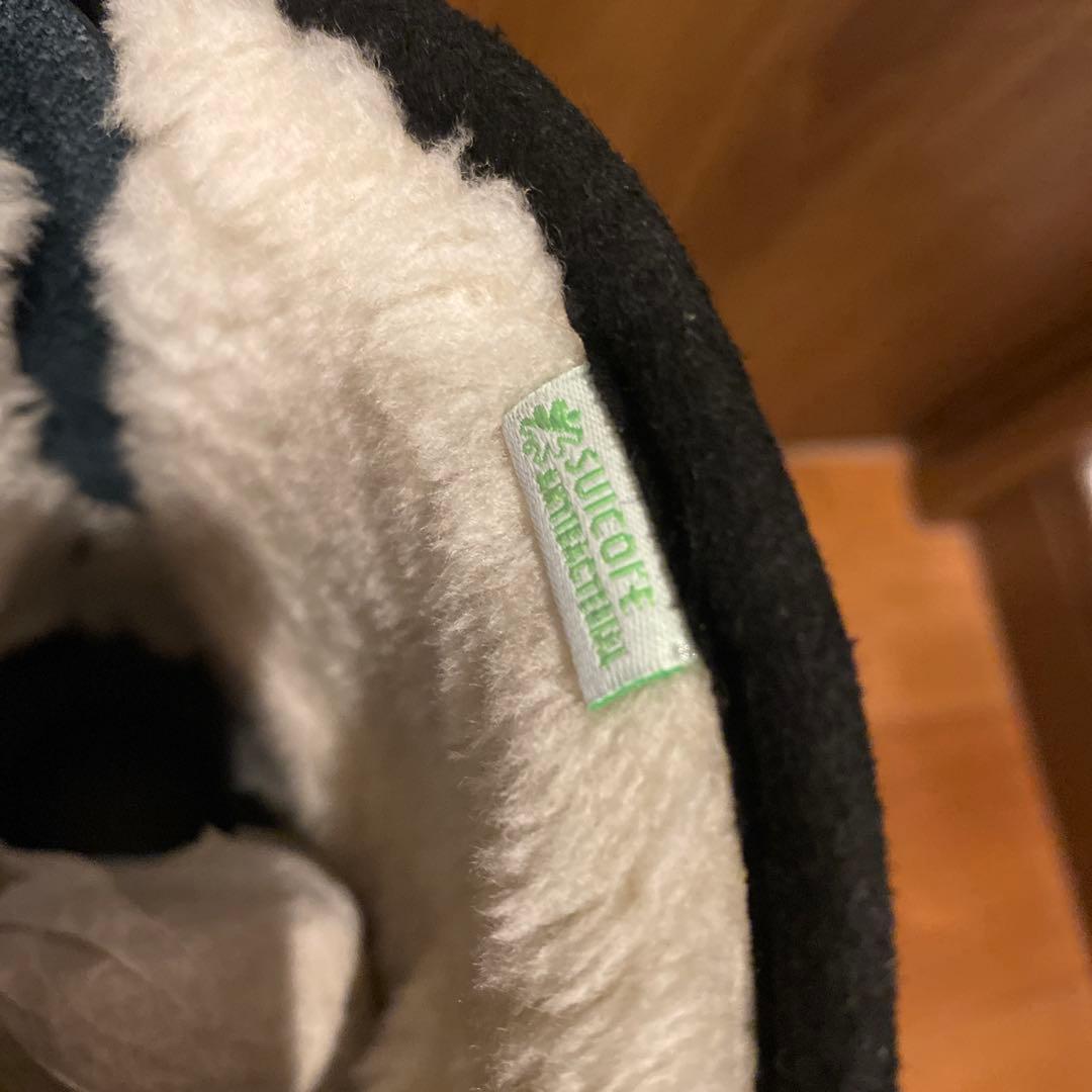 スイコック　ムートンブーツ　23cm ブラック