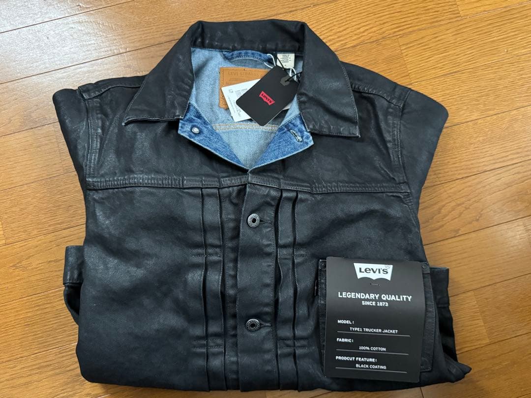 LEVI’S × BIOTOP 26SS Trucker Black Mサイズ