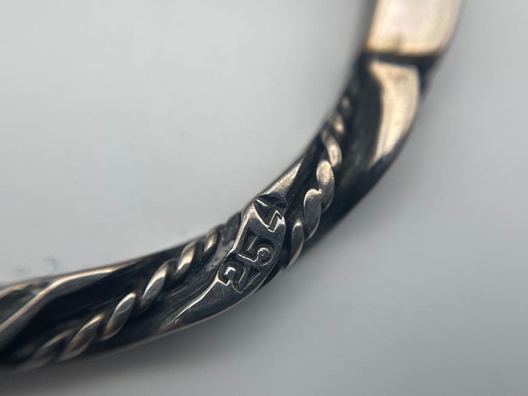 【美品】  デザイン ブローチ シルバー925 年代物