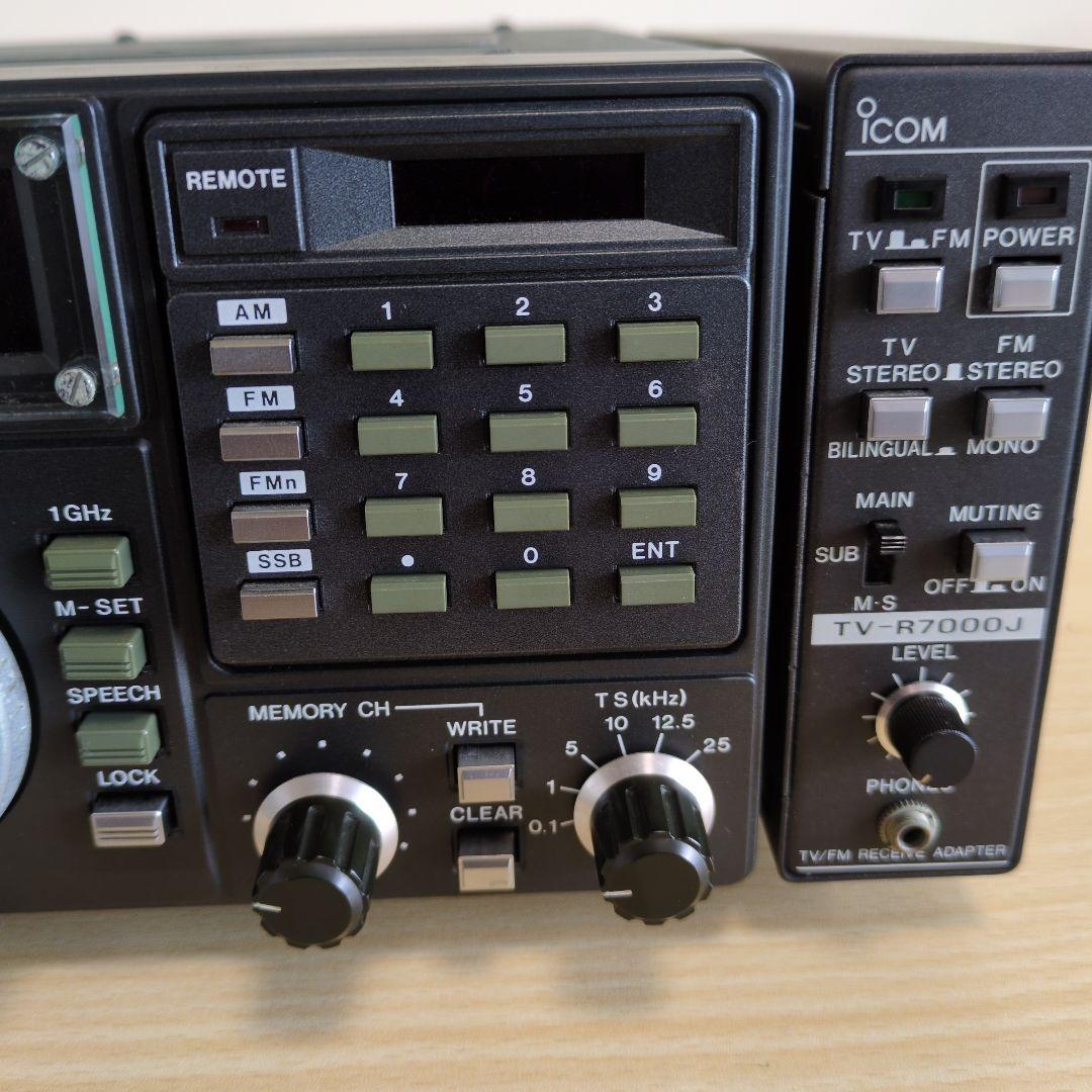 ICOM IC-R7000広帯域受信機、TV-R7000Jレシーブアダプター