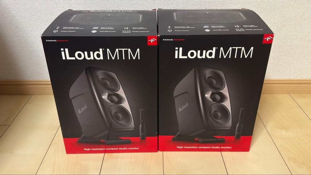 IK Miltimedia iLoud MTM スタジオモニタースピーカー ペア