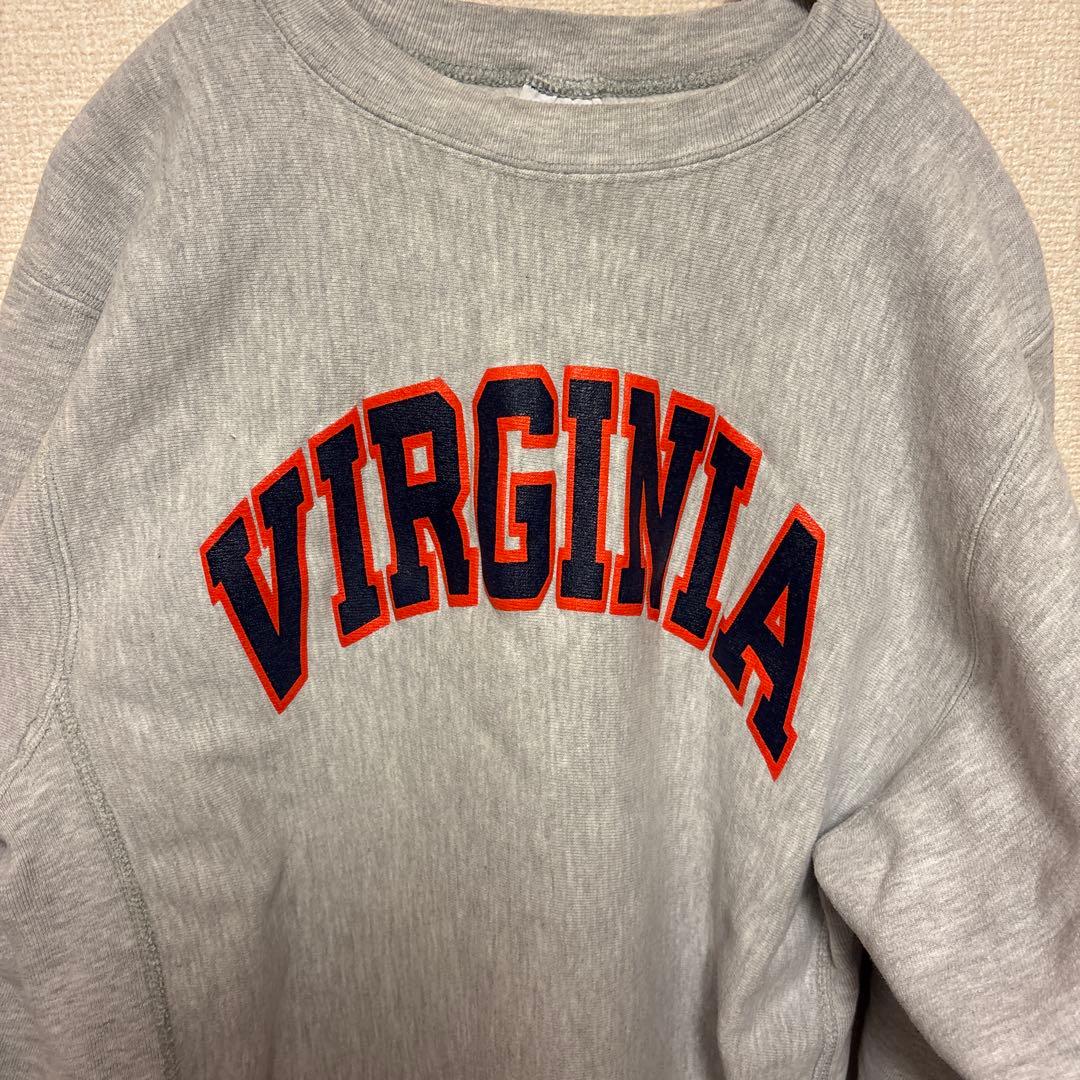 チャンピオン　リバース　刺繍タグ90s Virginia