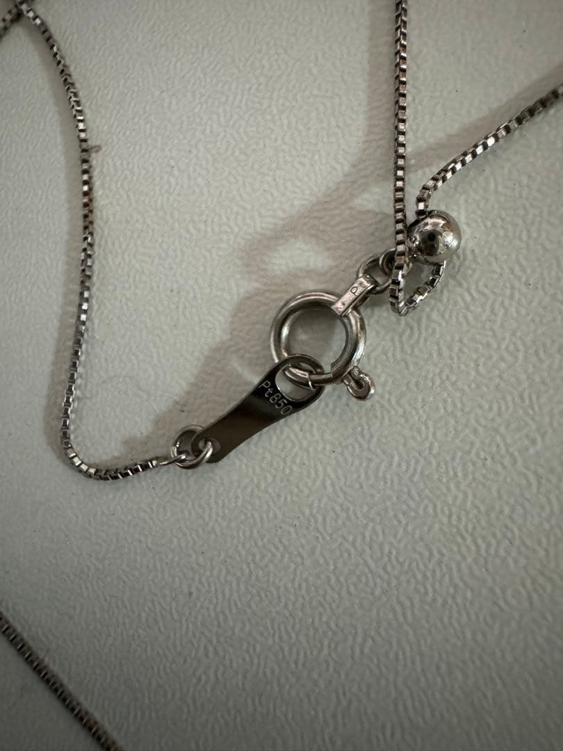 マーキスカット ダイヤモンド ネックレス 0.29ct