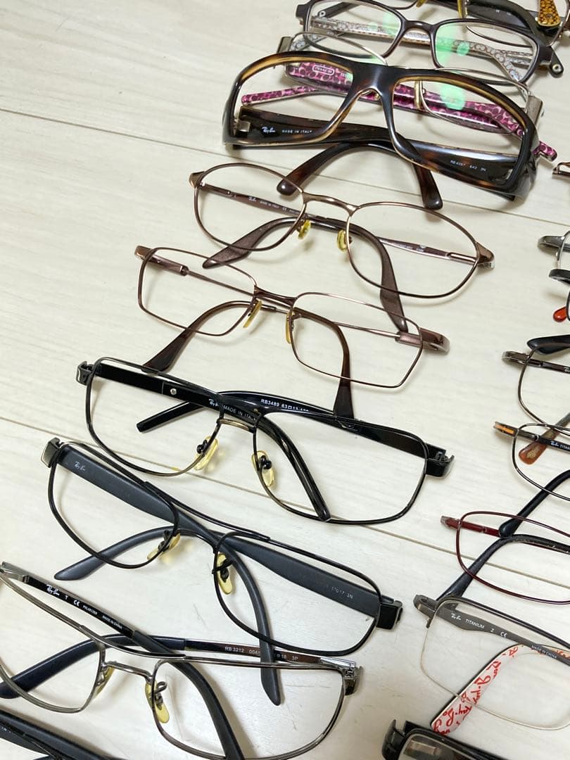 ブランド メガネ 眼鏡 サングラス まとめ 53本 ジャンク品あり