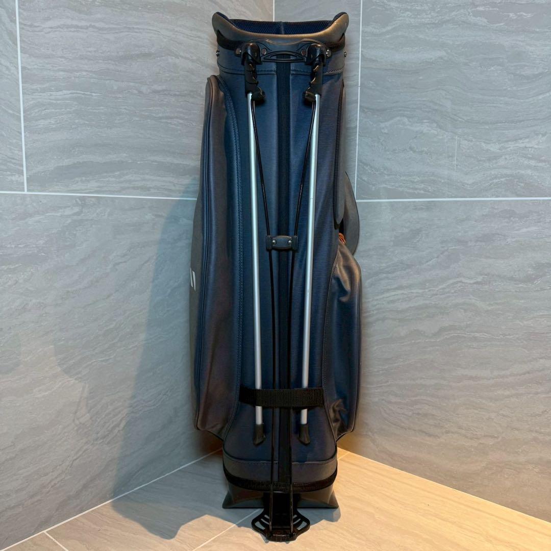 アディダス　スリーストライプ　キャディバッグ