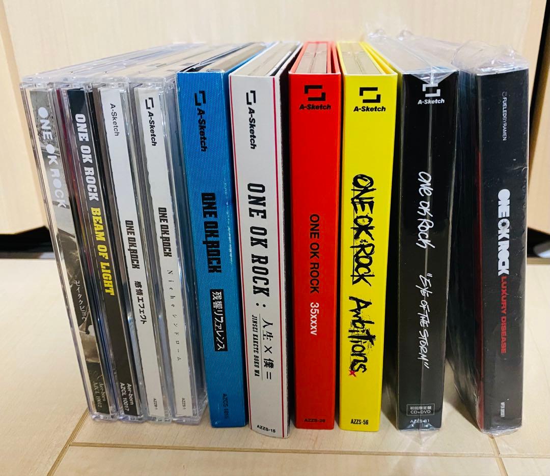ONE OK ROCK アルバム CD 全10枚セット 初回盤 CD+DVD