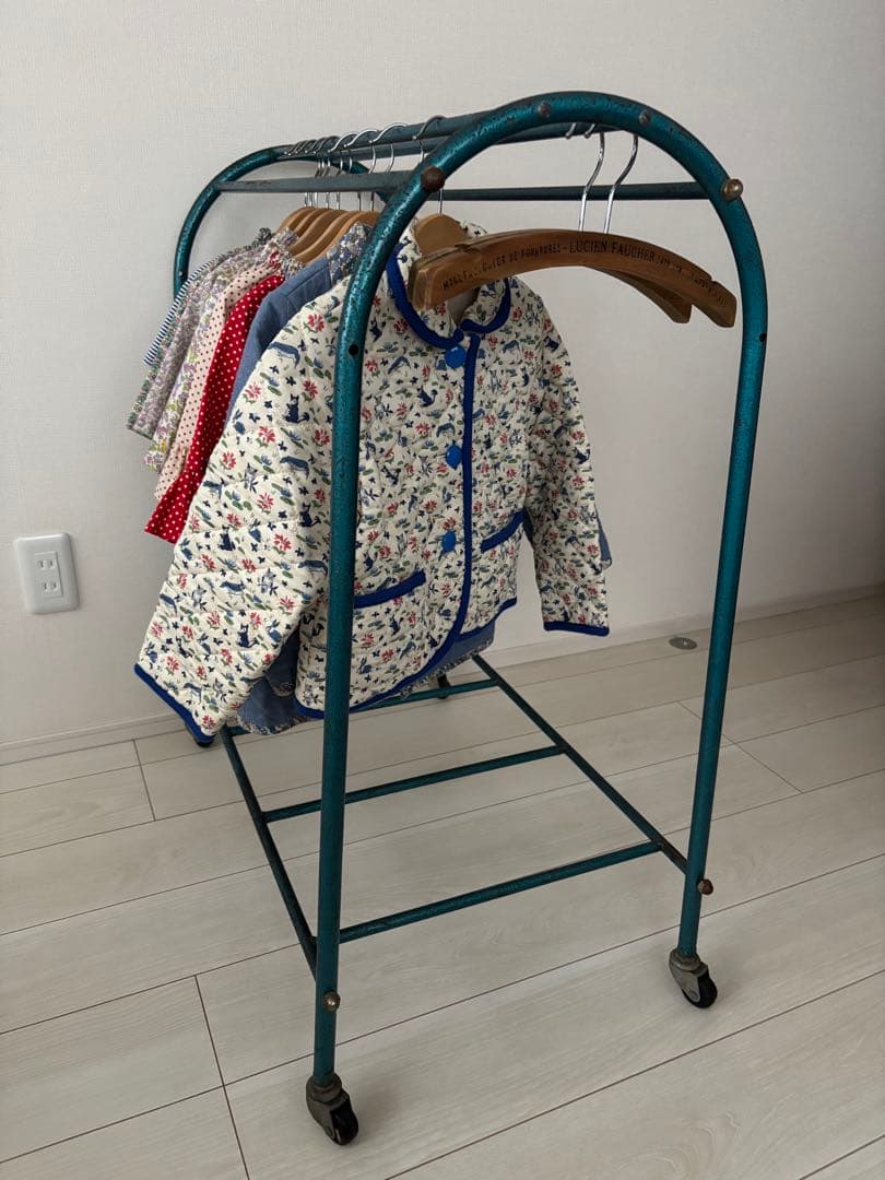 イギリスアンティーク　ドーム型ハンガーラック　店舗什器にも　希少