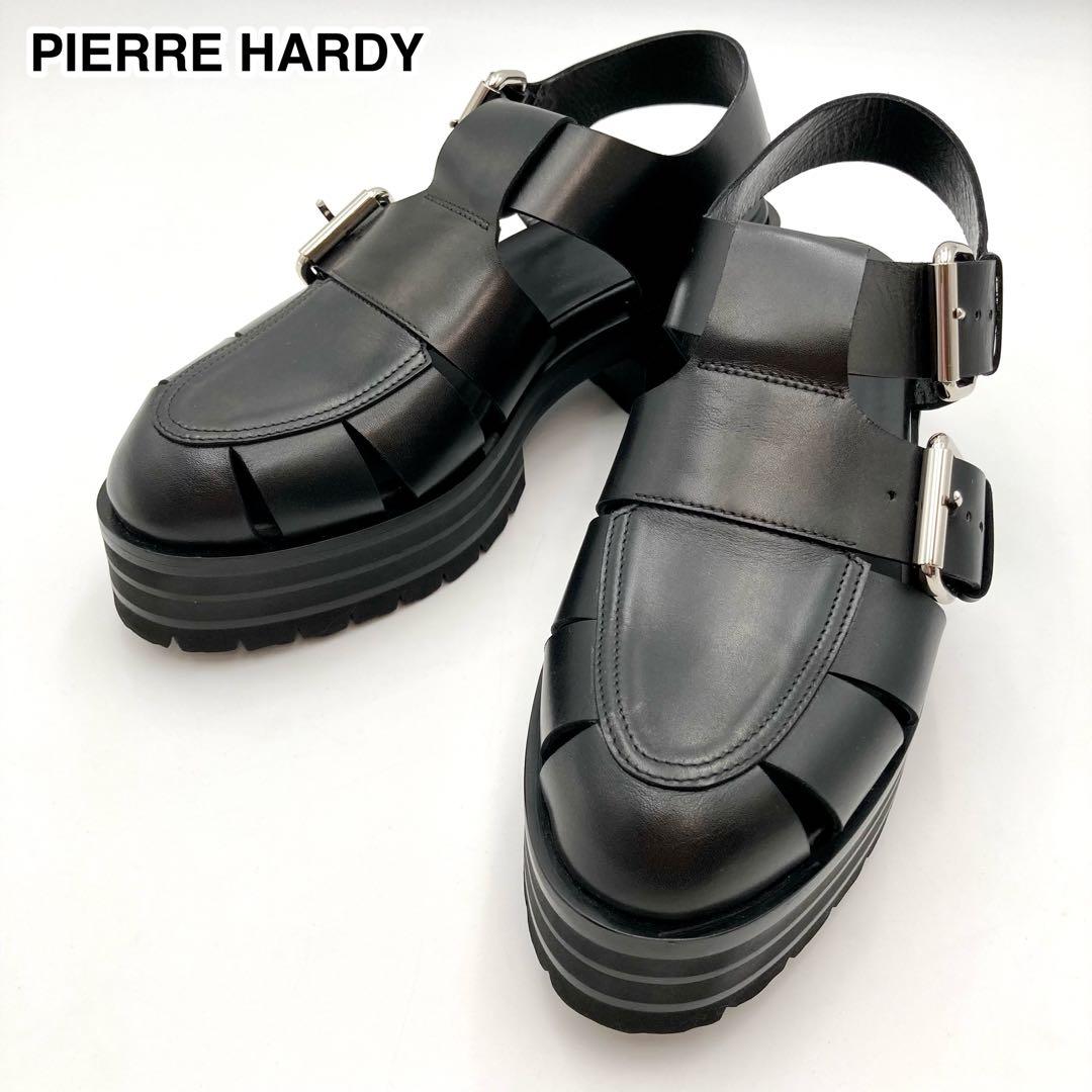 Koko！未使用級✨ ピエールアルディ グルカサンダル 黒 レザー 39