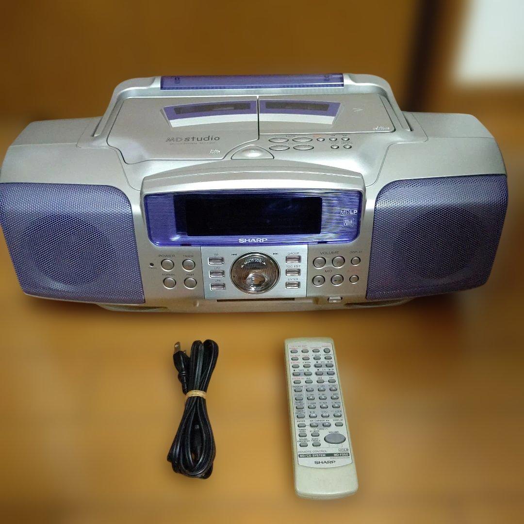 SHARP MD/CDシステム MD-F250