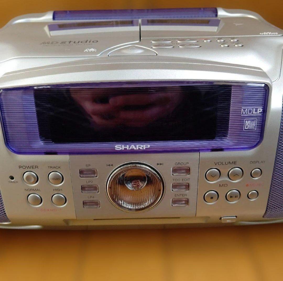 SHARP MD/CDシステム MD-F250
