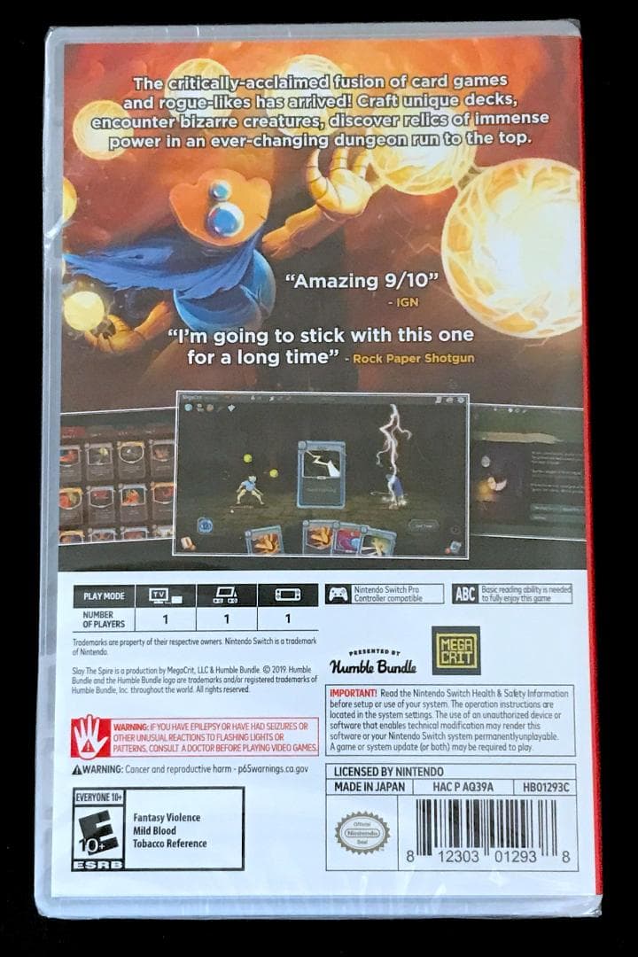 Slay the Spire スレイザスパイア 北米版 switch 新品未開封