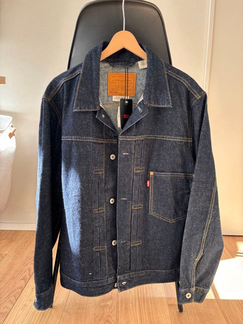 【新品未使用】リーバイス TYPE I デニムジャケット ダークインディゴ