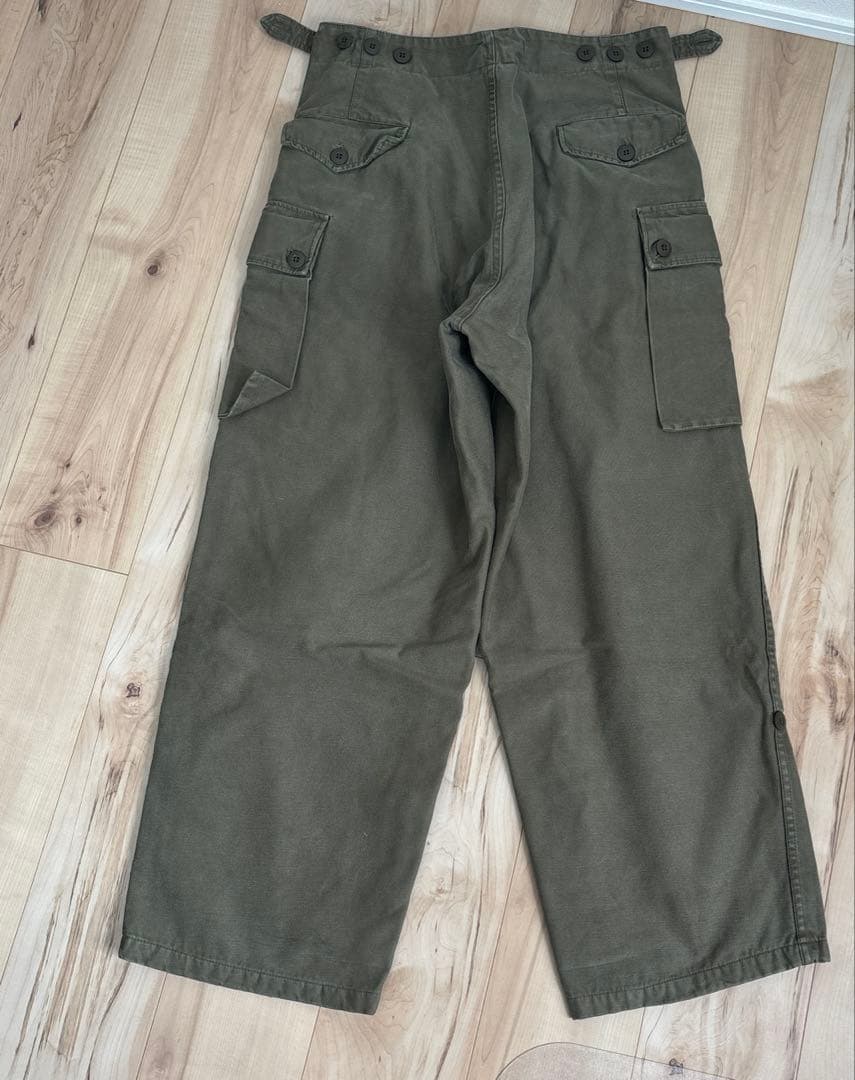 オランダ軍　ダブルフェイスカーゴパンツ　78x80