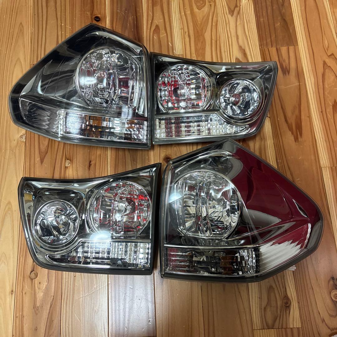 30ハリアー　クリアテールレンズ 外側内側セット　美品