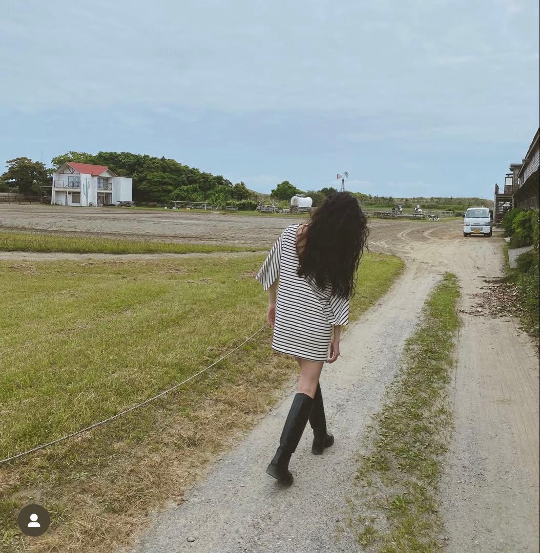 Na　Rosary moon Boder tunic