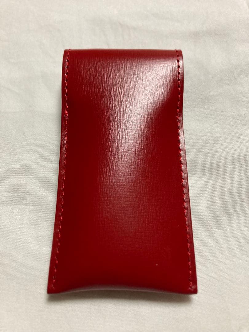 ロエベ LOEWE レザーケース ケアセット ハサミ 毛抜き 爪ファイル 未使用