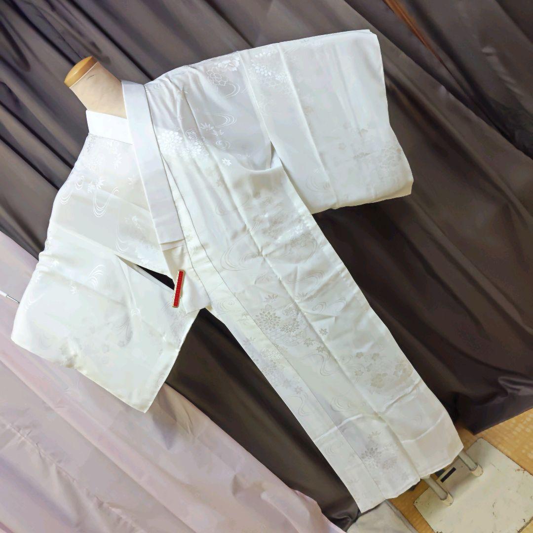 白・長襦袢・正絹 ❄️☆ 『 2554 』 ( 162 ㎝前後の方)