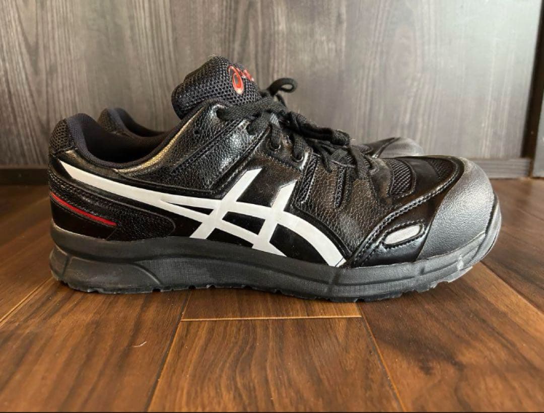 美品❗️最終価格❗️ASICS アシックス ブラック安全靴ウィンジョブ27.5cm