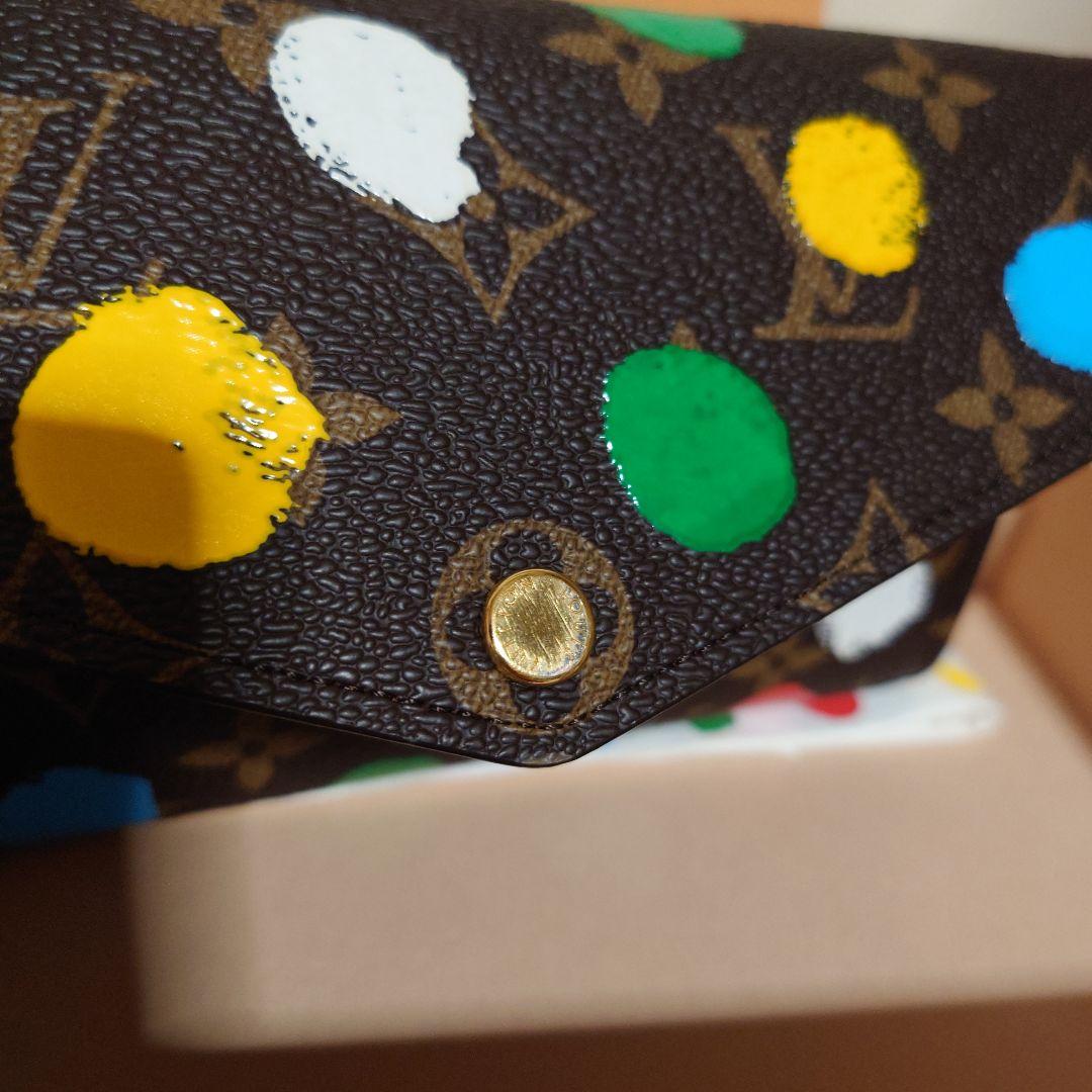 限定 ルイヴィトン ポルトフォイユ・サラNM M81980 草間彌生コラボ　希少