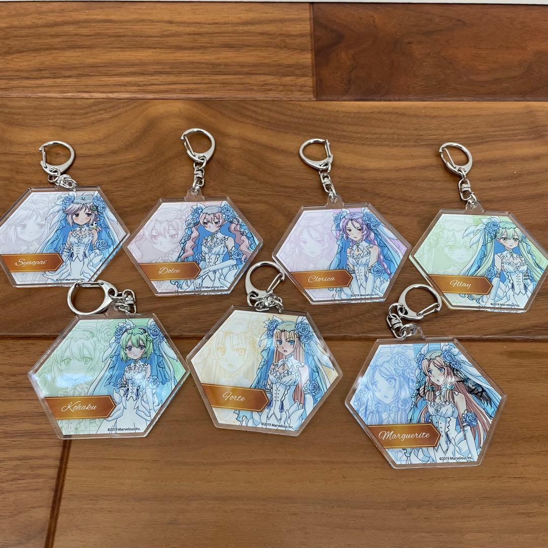 R*O様 ルーンファクトリー4スペシャル アクリルキーホルダー 結婚衣装 全7種