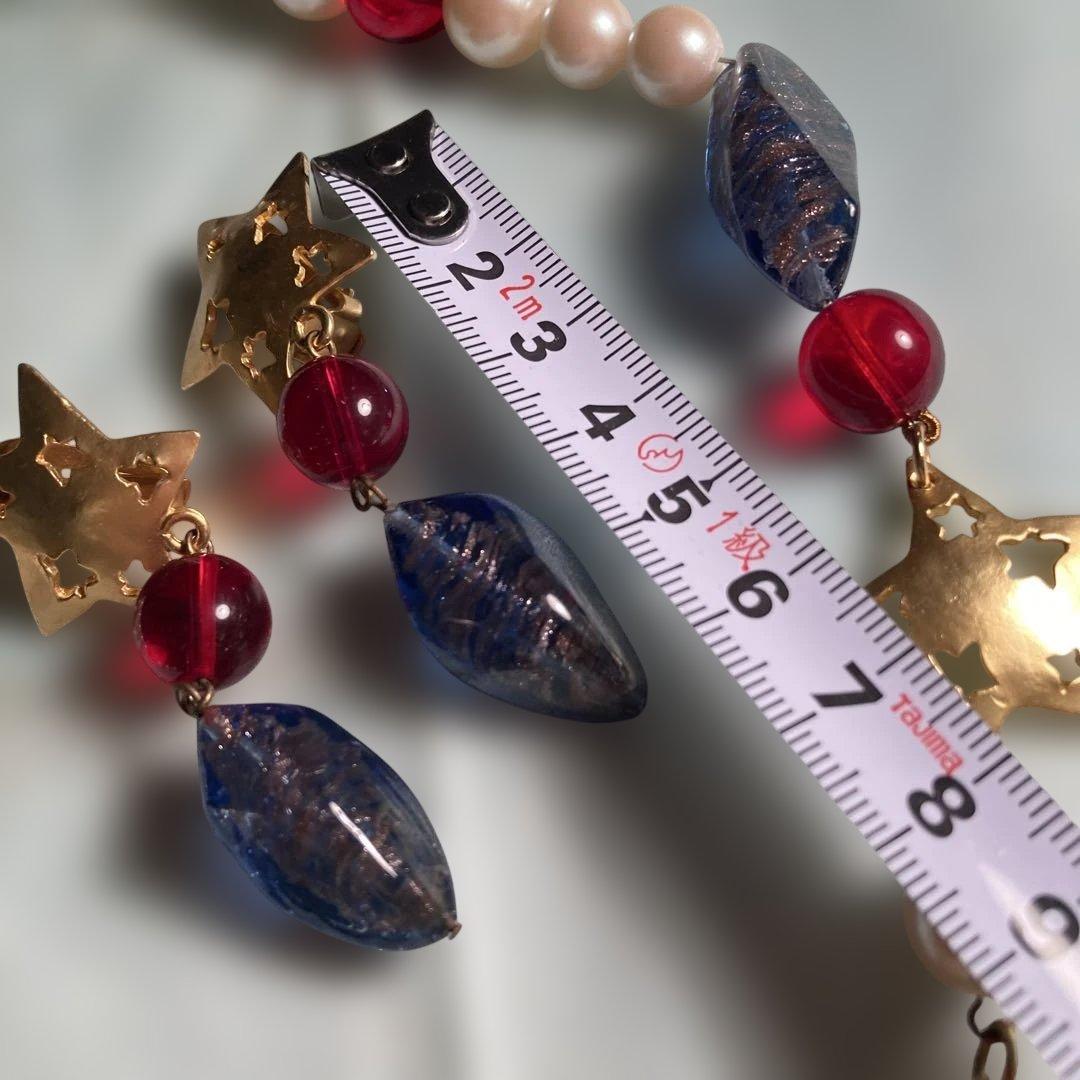 KENZO 月と星のデザイン ネックレス イヤリングセット　（63）