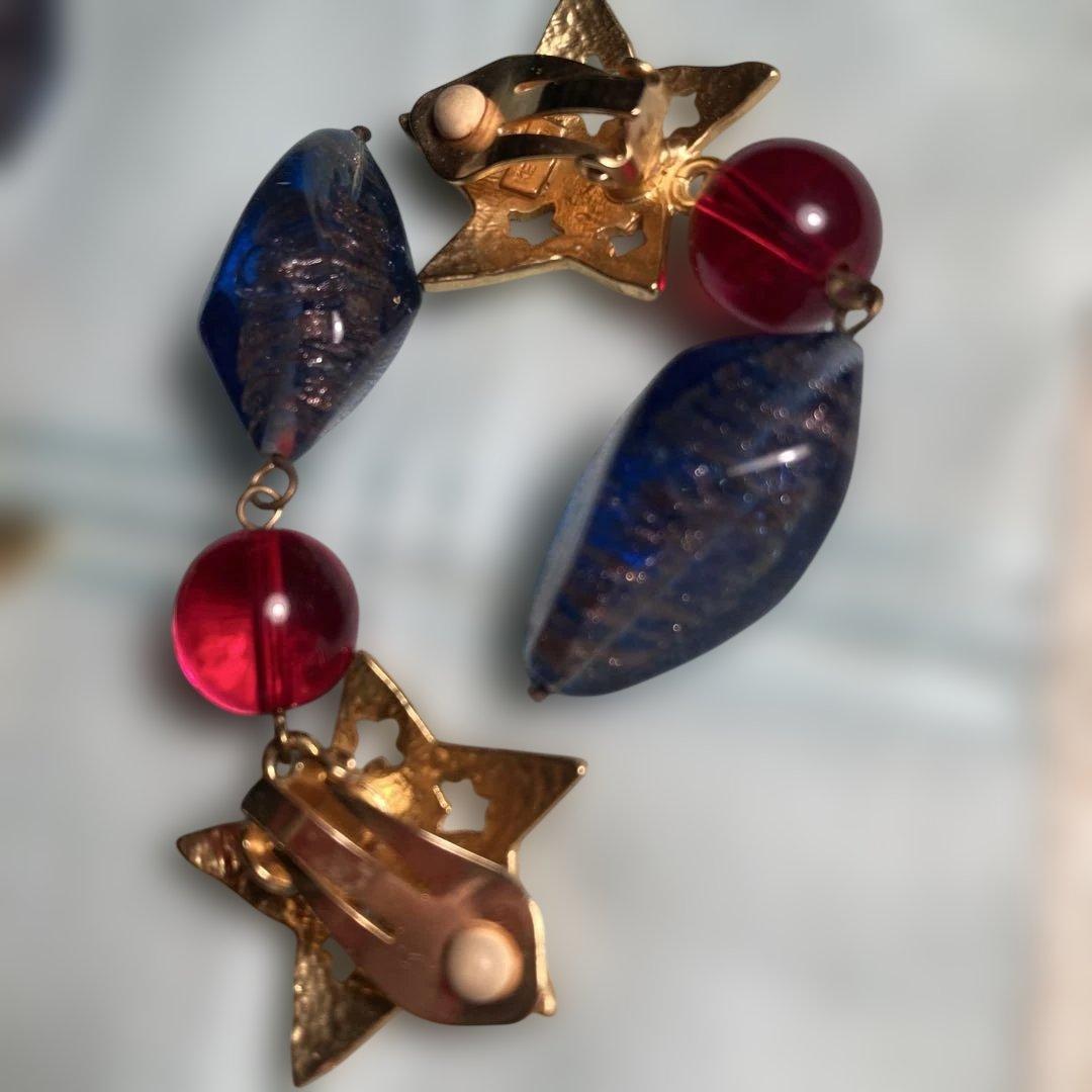 KENZO 月と星のデザイン ネックレス イヤリングセット　（63）