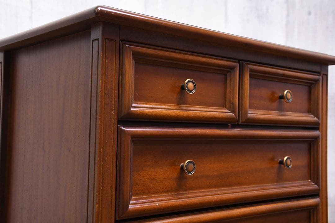 EBK82 東海家具 KENT ケントシリーズ サイドチェスト 4段 整理タンス