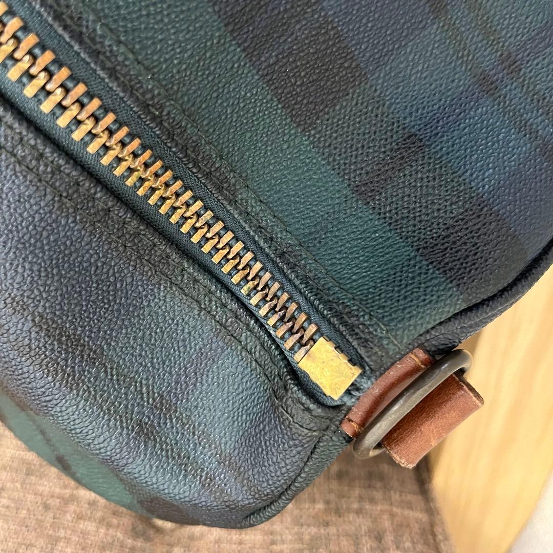 【H】希少✨ポロ ラルフローレン　ボストンバック　大容量　チェック柄