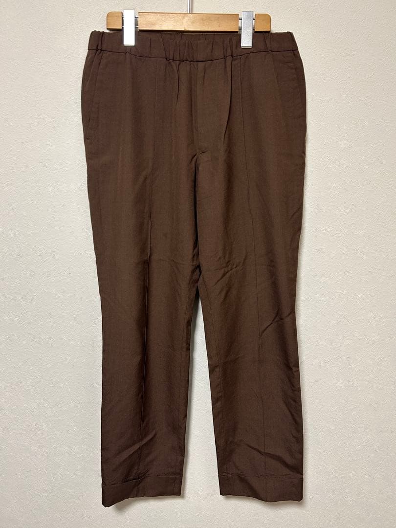 AURALEE オーラリー WOOL SILK EASY SLACKS