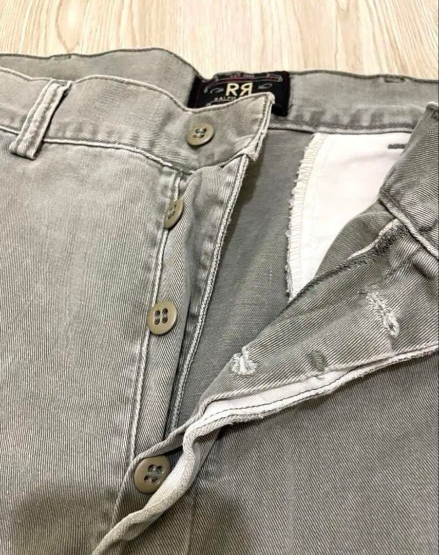 90s 三つ星　usa製 rrl ミリタリー　チノパン　ワイド　ダブルアールエル