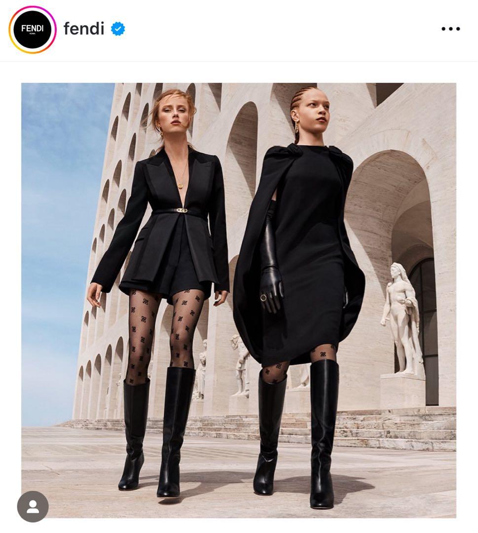 FENDI フェンディ ハイウエストショートパンツ ブラック