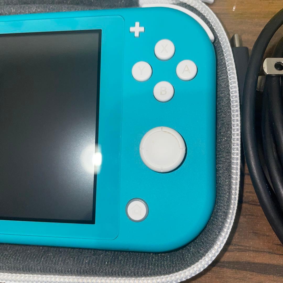 Nintendo SwitchLiteターコイズ本体 2GBmicroカード入り