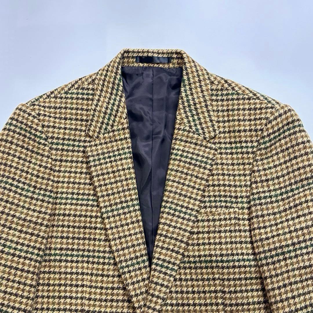 【極美品】PSポールスミス　MOON製ツイード　テーラードジャケット　Lサイズ