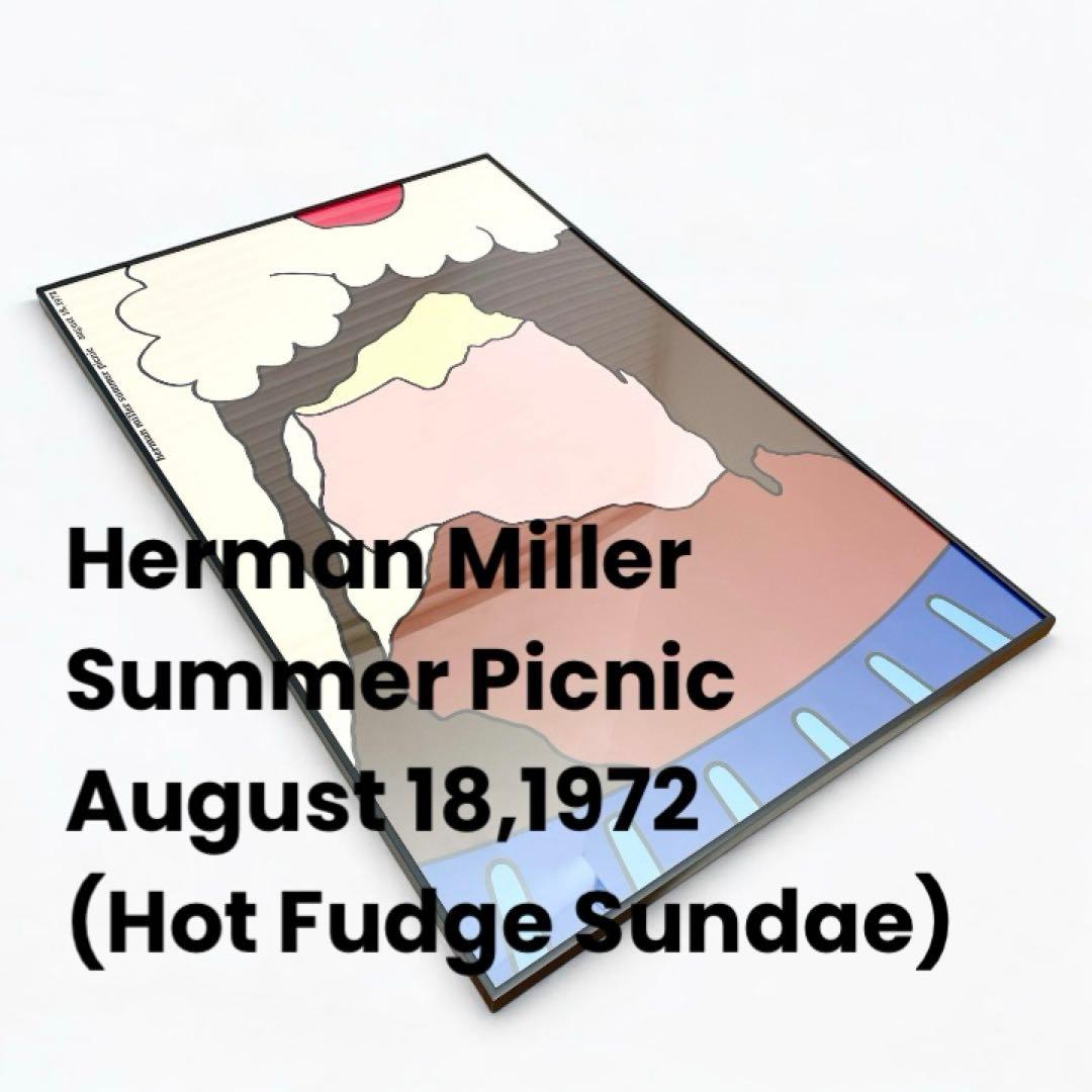【希少】Herman Miller 「Hot Fudge Sundae」額装品