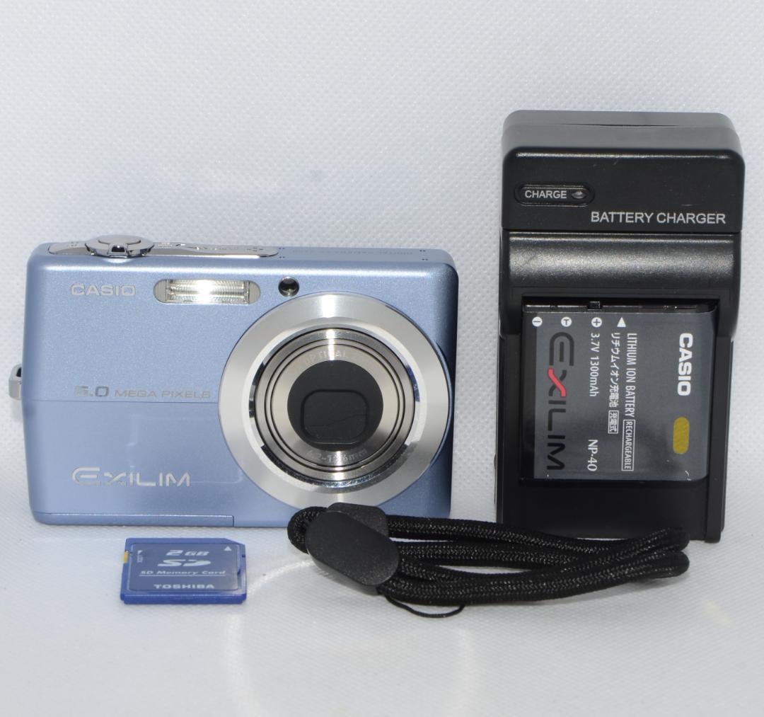 CASIO EXILIM EX-Z600 ブルー (動作確認済)